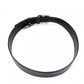 GUCCI GG Belt, Leather, Men's, Silver Hardware