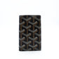 GOYARD 6-Key Holder Saint Michel Goyardine Canvas Leather Black × Silver Hardware 7-12-484