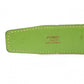 HERMES H Belt, Leather, Orange and Green, Size 74
