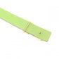 HERMES H Belt, Leather, Orange and Green, Size 74
