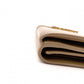 SAINT LAURENT Tiny Wallet Origami YSL Line Tri-fold Wallet Leather Beige Women's