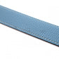 HERMES H Belt, Leather, Black and Blue, Men's, Reversible