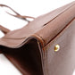 CHANEL Caviar Skin Coco Logo Shoulder Bag, Leather, Brown, CC Logo