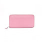 HERMES Azap Classic Long Wallet, Leather, Pink, □N Engraving
