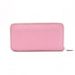 HERMES Azap Classic Long Wallet, Leather, Pink, □N Engraving