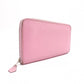 HERMES Azap Classic Long Wallet, Leather, Pink, □N Engraving