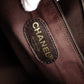 CHANEL Caviar Skin Coco Logo Shoulder Bag, Leather, Brown, CC Logo