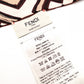 FENDI Scarf, Silk, Brown, Twilly