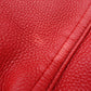 GUCCI Soho Tote Bag Red Leather Shoulder Fringe GG Logo 7-12-208