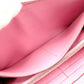 HERMES Azap Classic Long Wallet, Leather, Pink, □N Engraving