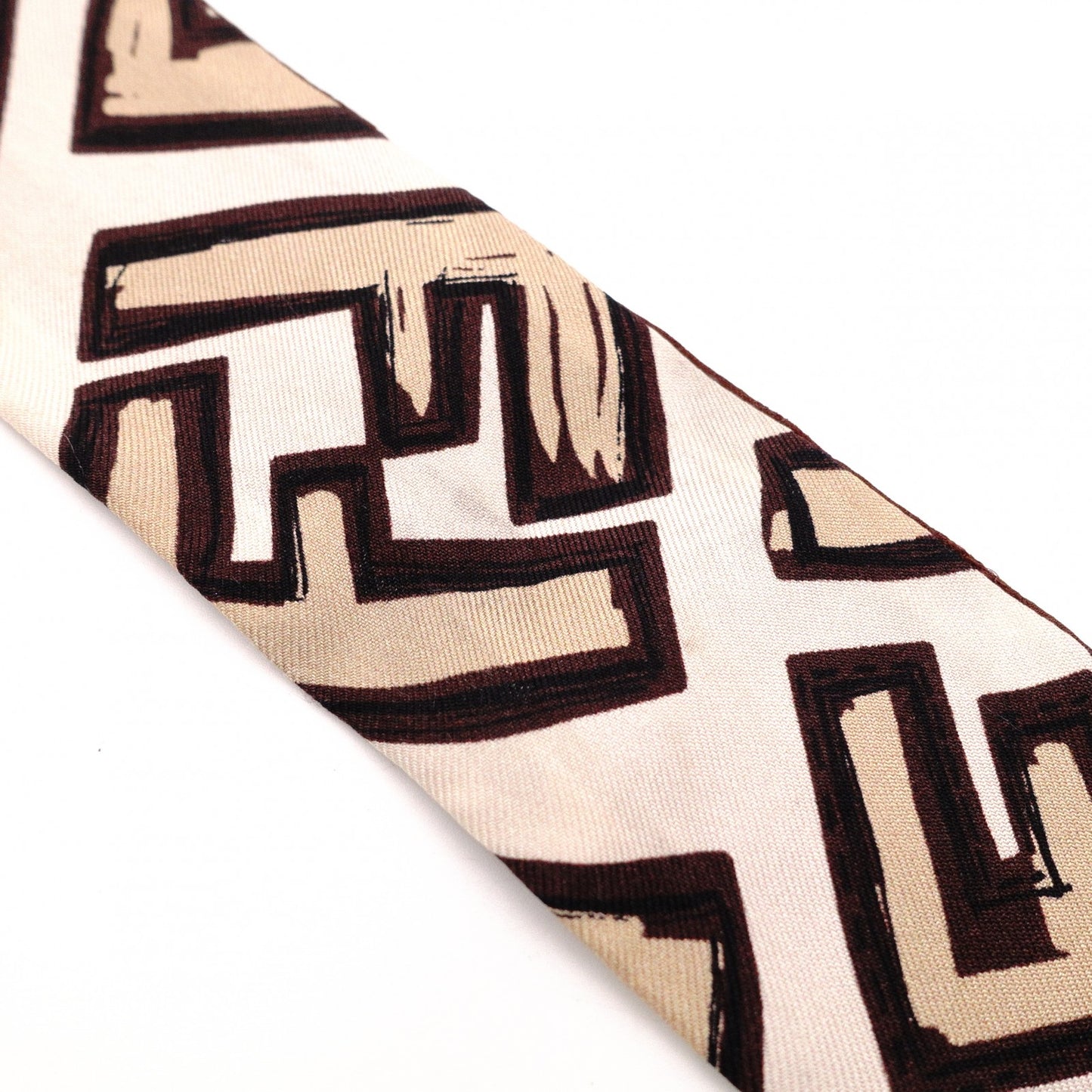 FENDI Scarf, Silk, Brown, Twilly