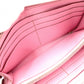HERMES Azap Classic Long Wallet, Leather, Pink, □N Engraving