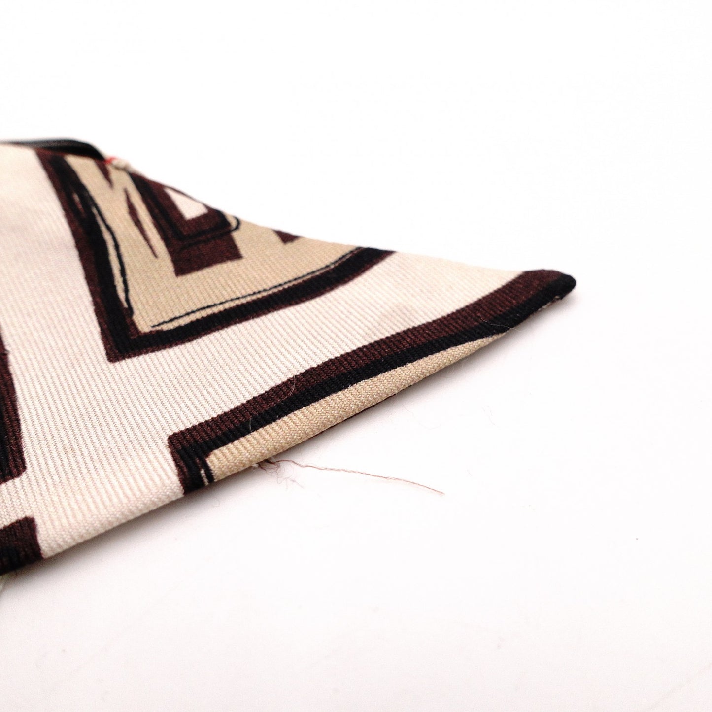 FENDI Scarf, Silk, Brown, Twilly