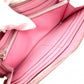 HERMES Azap Classic Long Wallet, Leather, Pink, □N Engraving