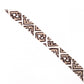 FENDI Scarf, Silk, Brown, Twilly