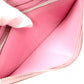 HERMES Azap Classic Long Wallet, Leather, Pink, □N Engraving