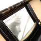 FENDI Vanity Zucca Handbag, Canvas and Leather, Black, Travel Bag