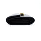 Celine Triomphe Mini Wallet, Fold Wallet, Black Leather, Compact Wallet, Gold Hardware, 7-12-609