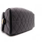 CHANEL Caviar Skin Chanel 25 Small Shoulder Bag, Leather, Black, Gold Hardware, IC Plate