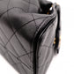 CHANEL Caviar Skin Chanel 25 Small Shoulder Bag, Leather, Black, Gold Hardware, IC Plate