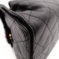 CHANEL Caviar Skin Chanel 25 Small Shoulder Bag, Leather, Black, Gold Hardware, IC Plate