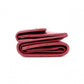 CHANEL Boy Chanel Tri-fold Wallet, Leather, Red Lambskin, Gold Hardware