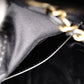 CHANEL Caviar Skin Chanel 25 Small Shoulder Bag, Leather, Black, Gold Hardware, IC Plate