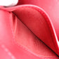 CHANEL Boy Chanel Tri-fold Wallet, Leather, Red Lambskin, Gold Hardware