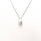 LOUIS VUITTON Lockit Pendant Necklace, 925 Sterling Silver