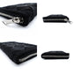 Bottega Veneta 24 Zip Wallet Black Nylon Black Wallet 7-12-788