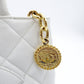 CHANEL Reissue Tote Bag Caviar Leather White Gold Hardware White Shoulder Tote Bag 7-10-240