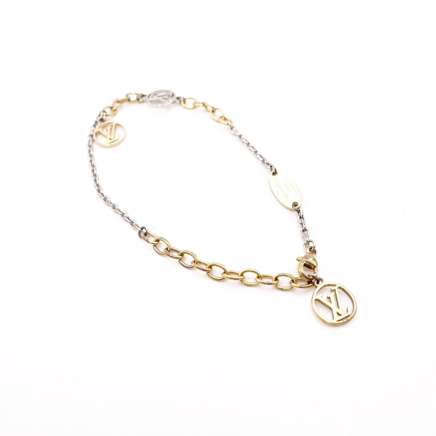 LOUIS VUITTON Logomania Bracelet, Metal