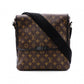 Louis Vuitton Bass MM Monogram Macassar Shoulder Bag for Men