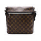 Louis Vuitton Bass MM Monogram Macassar Shoulder Bag for Men