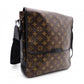 Louis Vuitton Bass MM Monogram Macassar Shoulder Bag for Men