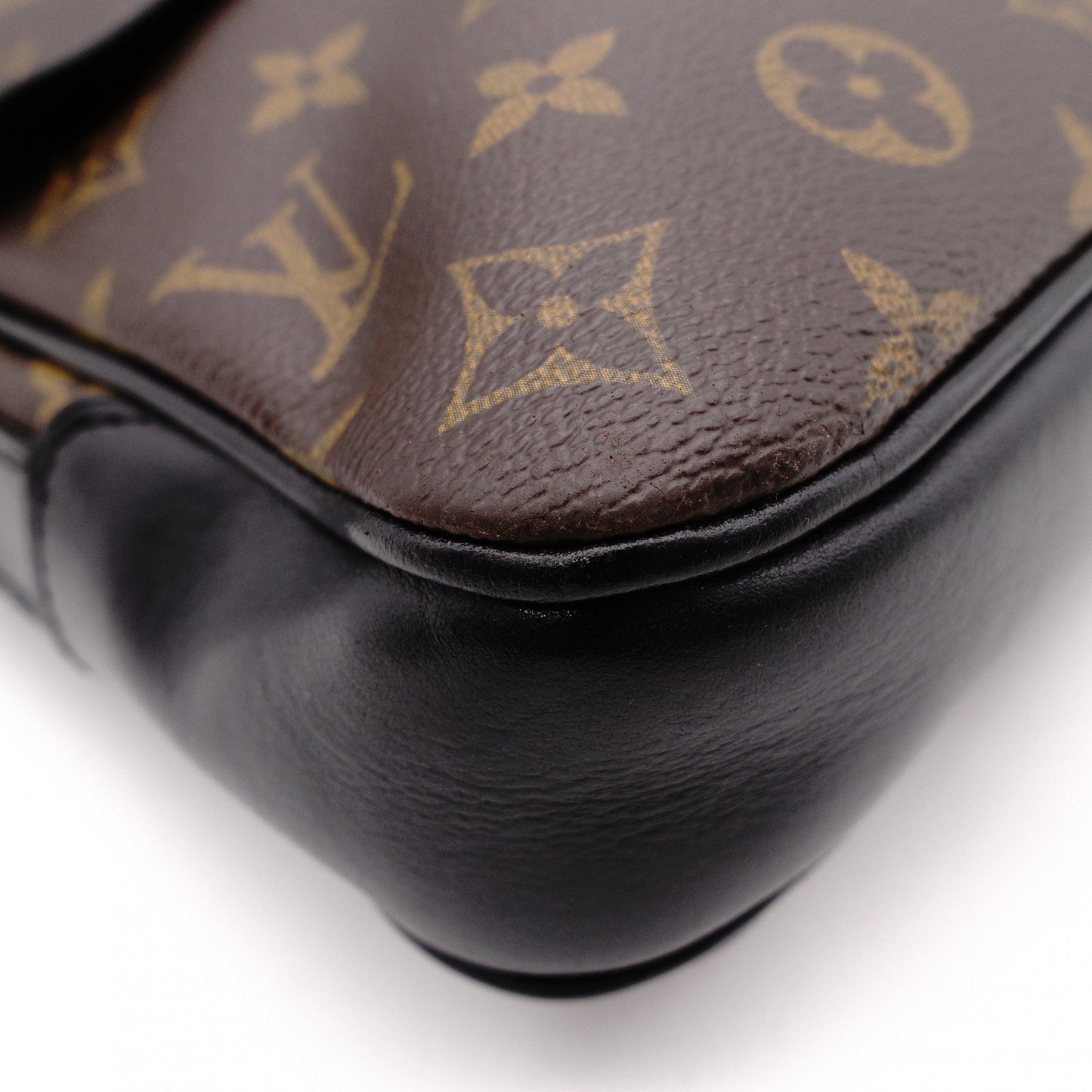 Louis Vuitton Bass MM Monogram Macassar Shoulder Bag for Men