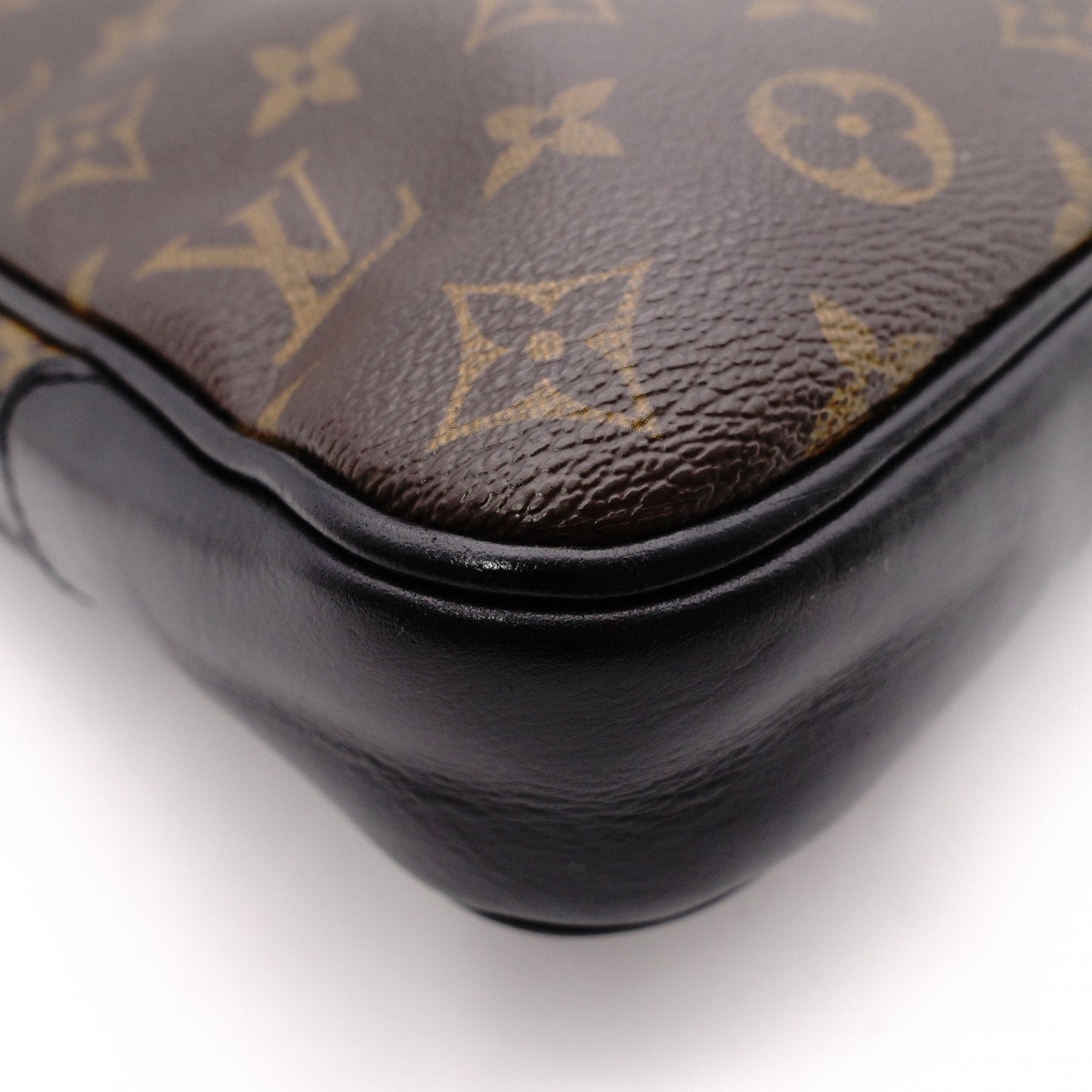 Louis Vuitton Bass MM Monogram Macassar Shoulder Bag for Men
