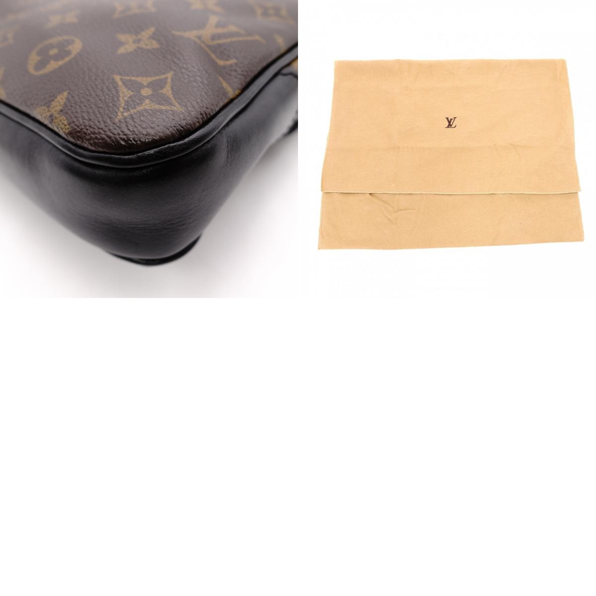 Louis Vuitton Bass MM Monogram Macassar Shoulder Bag for Men
