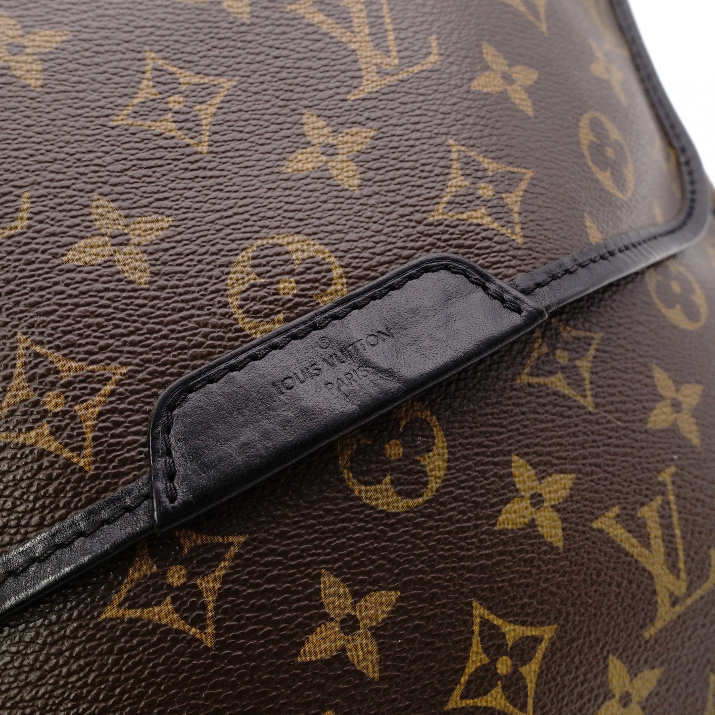 Louis Vuitton Bass MM Monogram Macassar Shoulder Bag for Men