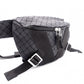 BOTTEGAVENETA Intrecciato Shoulder Bag, Rubber, Black, Men's Body Bag
