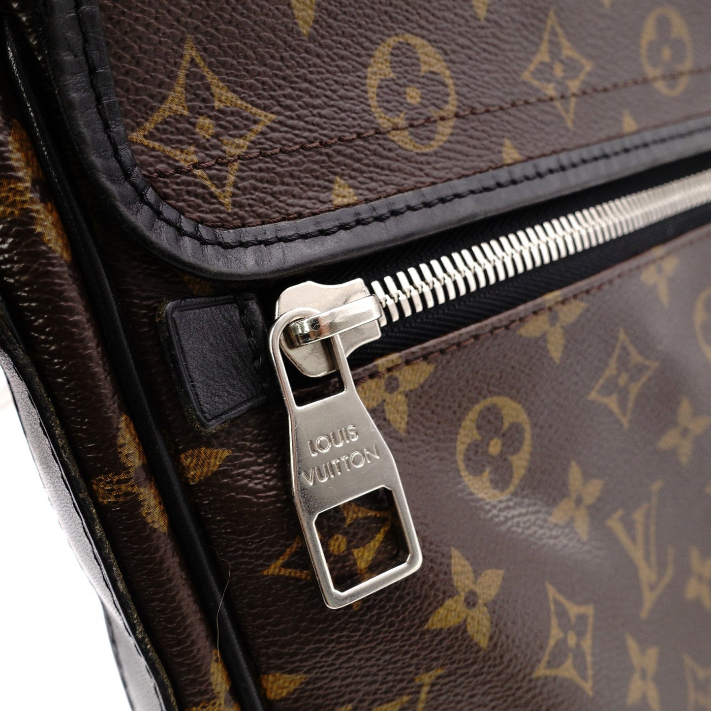 Louis Vuitton Bass MM Monogram Macassar Shoulder Bag for Men