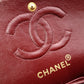 CHANEL Lambskin Classic W-Flap Shoulder Bag, Leather, Black, Gold Hardware