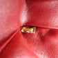 CHANEL Lambskin Classic W-Flap Shoulder Bag, Leather, Black, Gold Hardware