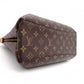 LOUIS VUITTON Riboli PM Monogram Canvas Handbag, Brown, 2-Way