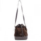 LOEWE Anagram Shoulder Bag, Brown Suede Leather, Crossbody, Vintage