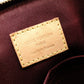 LOUIS VUITTON Riboli PM Monogram Canvas Handbag, Brown, 2-Way