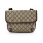 GUCCI Neo GG Supreme Shoulder Bag, PVC Leather, Beige