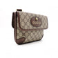 GUCCI Neo GG Supreme Shoulder Bag, PVC Leather, Beige