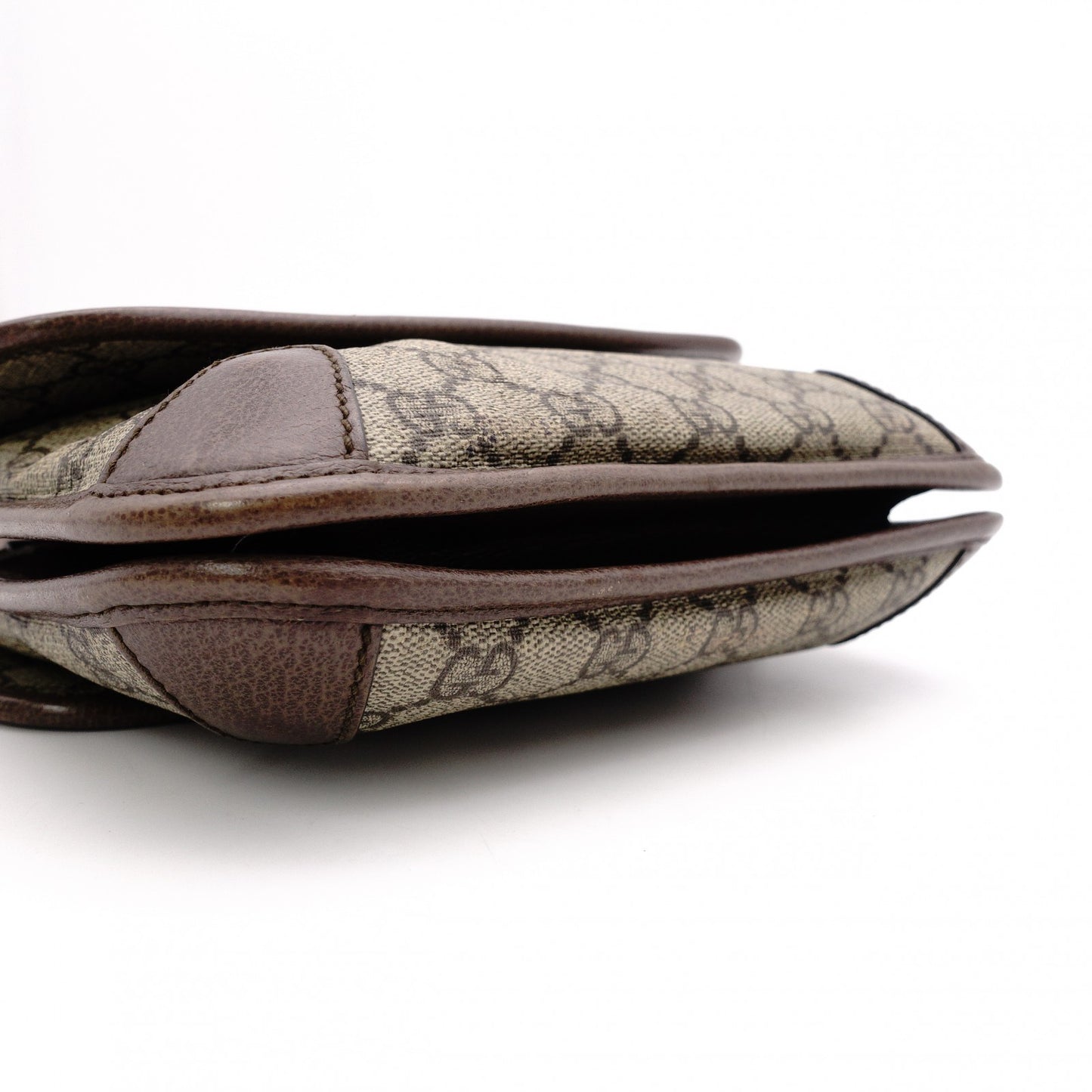 GUCCI Neo GG Supreme Shoulder Bag, PVC Leather, Beige