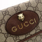 GUCCI Neo GG Supreme Shoulder Bag, PVC Leather, Beige